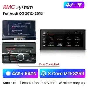 Autonavigacio.hu – Rádió navigáció Audi Q3 2012-2018 Carplay Android Auto – kép 13