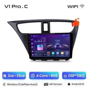 Autonavigacio.hu – Rádió navigáció Honda Civic 9 2012-2017 Android Auto Carplay – kép 13