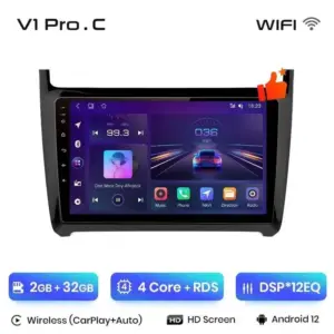 Autonavigacio.hu – Rádió navigáció VW Volkswagen Polo 5 2008-2020 Android Auto Carplay – kép 13