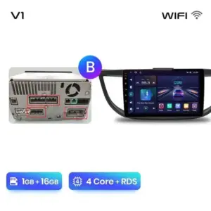 Autonavigacio.hu – Rádió navigáció Honda CRV CR-V 2012-2016 Android Auto Carplay – kép 13