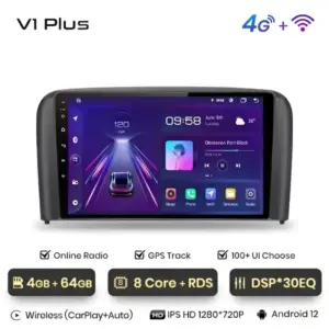 Autonavigacio.hu – Rádió navigáció Volvo S80 1998 - 2006 Carplay Android Auto – kép 14