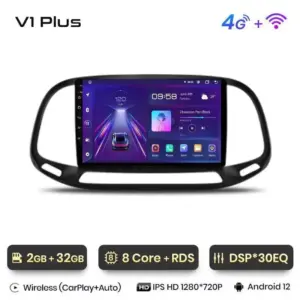 Autonavigacio.hu – Rádió navigációs fiat dobo 2015 - 2019 carplay android auto – kép 14