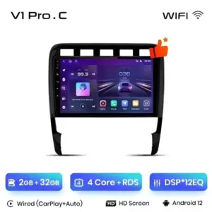 Autonavigacio.hu – Rádió navigáció Porsche Cayenne 2002 - 2010 - Carplay Android Auto – kép 14