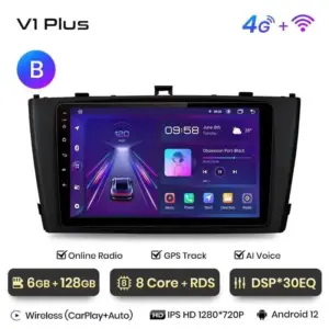 Autonavigacio.hu – Rádió navigáció Toyota Avensis T27 2008 - 2015 Carplay Android Auto – kép 14