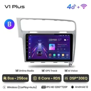 Autonavigacio.hu – Rádió navigáció Volkswagen VW Golf 7 2013 - 2017 Carplay Android Auto – kép 14