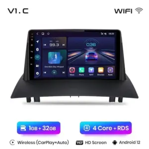 Autonavigacio.hu – Rádió navigáció Renault Megane 2 2002-2009 Android Auto Carplay – kép 14