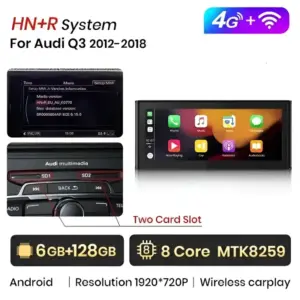 Autonavigacio.hu – Rádió navigáció Audi Q3 2012-2018 Carplay Android Auto – kép 14