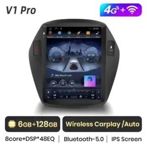 Autonavigacio.hu – Hyundai Tucson navigációs rádió 2 IX35 2010-2015 Android Auto Carplay – kép 14