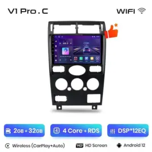 Autonavigacio.hu – Rádió navigáció Ford Mondeo 3 2000-2007 között Android Auto Carplay – kép 14