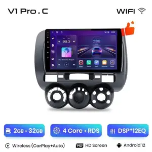 Autonavigacio.hu – Navigációs rádió Honda Fit Jazz City 2002-2007 Android Auto Carplay – kép 14