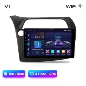Autonavigacio.hu – Rádió navigáció Honda Civic Hatchback 2005-2011 Android Auto Carplay – kép 14