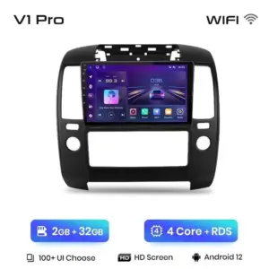 Autonavigacio.hu – Navigációs rádió Nissan Navara 2006-2012 Android Auto Carplay – kép 14