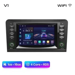 Autonavigacio.hu – Rádiónavigáció Mercedes Benz ml w164 gl x164 android auto carplay – kép 14