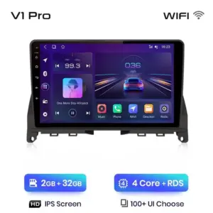 Autonavigacio.hu – Android rádió CarPlay funkcióval a Mercedes Benz C-osztályhoz W204/S204 2006-2011 között – kép 15