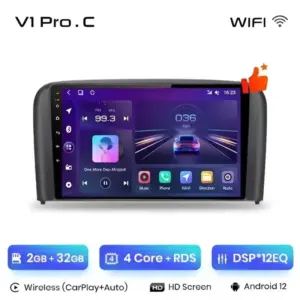 Autonavigacio.hu – Rádió navigáció Volvo S80 1998 - 2006 Carplay Android Auto – kép 15