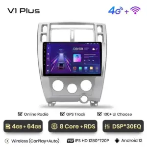 Autonavigacio.hu – Rádió navigáció Hyundai Tucson 2006 - 2013 Carplay Android Auto – kép 15