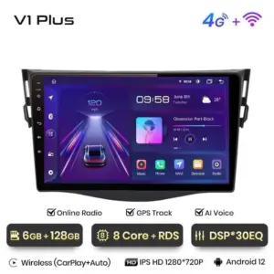 Autonavigacio.hu – Rádió navigáció Toyota RAV 4 2007 - 2011 - CARPlay Android Auto – kép 15