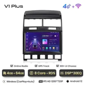 Autonavigacio.hu – Rádió navigáció VW Volkswagen Touareg 2002 - 2010 Carplay Android Auto – kép 15