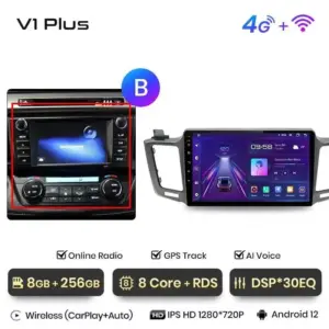 Autonavigacio.hu – Rádió navigáció Toyota RAV 4 2012 - 2018 - CARPLAY Android Auto – kép 15