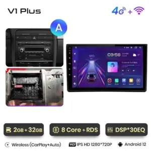 Autonavigacio.hu – Rádió navigáció Audi A4 B6 B7 2000 - 2009 Carplay Android Auto – kép 15