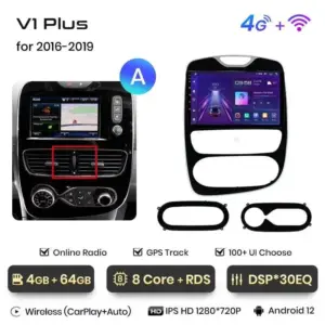 Autonavigacio.hu – Rádió navigáció Renault CLIO 4 2016 - 2019 Carplay Android Auto – kép 15