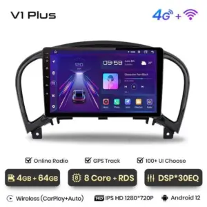 Autonavigacio.hu – Rádió navigáció Nissan Juke 2010 - 2014 Carplay Android Auto – kép 15