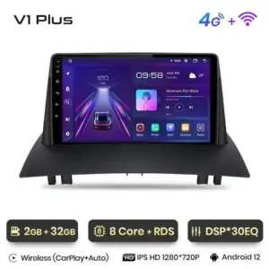 Autonavigacio.hu – Rádió navigáció Renault Megane 2 2002-2009 Android Auto Carplay – kép 15