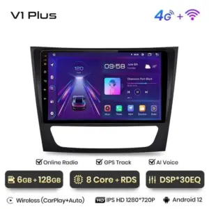 Autonavigacio.hu – Rádiónavigáció Mercedes Benz e w211 e300 2002-2010 Android Auto Carplay – kép 15