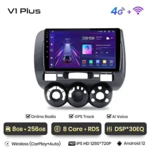 Autonavigacio.hu – Navigációs rádió Honda Fit Jazz City 2002-2007 Android Auto Carplay – kép 15