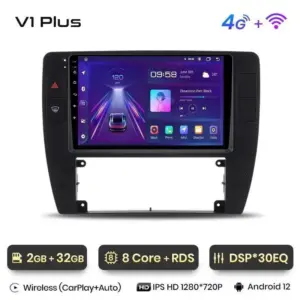 Autonavigacio.hu – Navigációs Radio Passat B5 2000-2005 Android Auto Carplay – kép 15