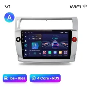 Autonavigacio.hu – Rádió navigáció Citroen C4 2004 - 2009 Android Auto Carplay – kép 15