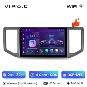 Autonavigacio.hu – Rádió navigáció Volkswagen VW Crafter 2017 - 2021 Android Auto Carplay – kép 15