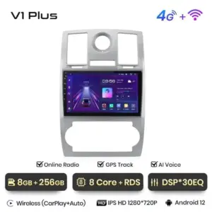 Autonavigacio.hu – Rádió navigáció Chrysler 300C Aspen 2004 - 2008 Android Auto Carplay – kép 15