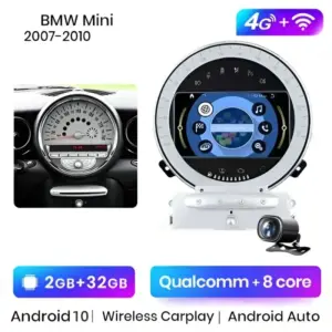 Autonavigacio.hu – Rádió navigáció BMW Mini Cooper R56 R60, 2007-2013, Carplay Android Auto – kép 15