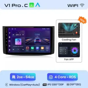 Autonavigacio.hu – Rádió a Chevrolet Aveo 2006 - 2012 - Carplay és Android Auto számára – kép 16