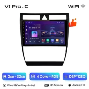 Autonavigacio.hu – Rádió navigáció Audi A6 C5 1997-2004 Carplay Android Auto – kép 16