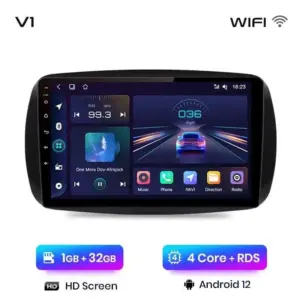 Autonavigacio.hu – Rádió navigáció Mercedes Benz Smart 2016 Carplay Android Auto – kép 16