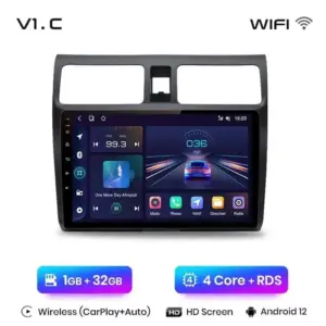 Autonavigacio.hu – Rádió navigáció Suzuki Swift 2003 - 2010 - Carplay Android Auto – kép 16