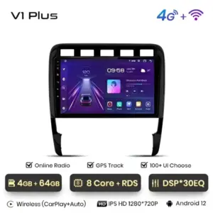 Autonavigacio.hu – Rádió navigáció Porsche Cayenne 2002 - 2010 - Carplay Android Auto – kép 16