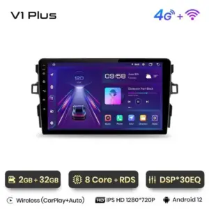 Autonavigacio.hu – Rádió navigáció Toyota Auris E150 2006 - 2012 Carplay Android Auto – kép 16