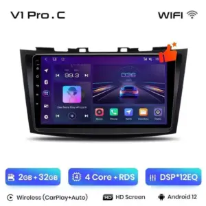 Autonavigacio.hu – Rádió navigáció Suzuki Swift 4 2011 - 2017 Carplay Android Auto – kép 16