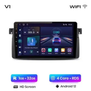 Autonavigacio.hu – Rádió navigáció BMW 3 E46 Android Auto Carplay – kép 16