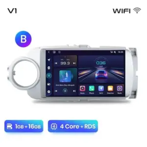 Autonavigacio.hu – Navigációs rádió Toyota Yaris 2012-2017 Android Auto Carplay – kép 16