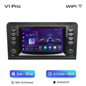 Autonavigacio.hu – Rádiónavigáció Mercedes Benz ml w164 gl x164 android auto carplay – kép 16