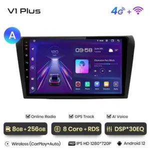 Autonavigacio.hu – Rádió navigáció Mazda 3 BK 2004-2013 Carplay Android Auto – kép 16