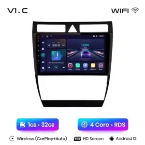 Autonavigacio.hu – Rádió navigáció Audi A6 C5 1997-2004 Carplay Android Auto – kép 17