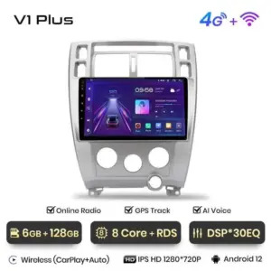 Autonavigacio.hu – Rádió navigáció Hyundai Tucson 2006 - 2013 Carplay Android Auto – kép 17