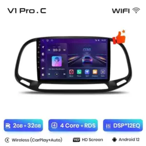 Autonavigacio.hu – Rádió navigációs fiat dobo 2015 - 2019 carplay android auto – kép 17