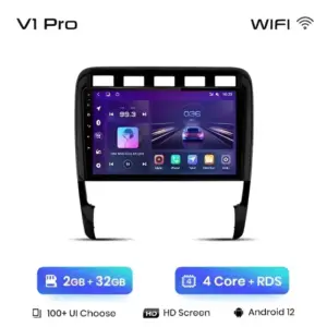 Autonavigacio.hu – Rádió navigáció Porsche Cayenne 2002 - 2010 - Carplay Android Auto – kép 17