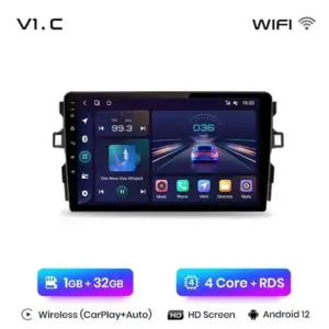 Autonavigacio.hu – Rádió navigáció Toyota Auris E150 2006 - 2012 Carplay Android Auto – kép 17